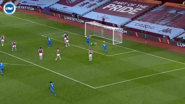 March's incredible goal at Villa Park 2020